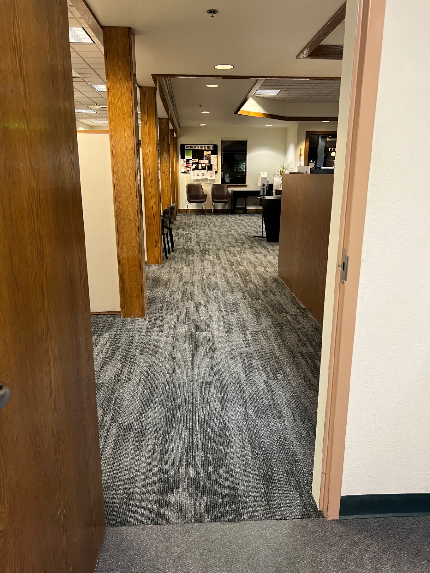Office facility cleaning